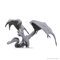 Dungeons & Dragons - Unpainted Minis - Adult Red Dragon Tyrant